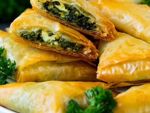 Mediterranean Spinach, Feta, and Sun-Dried Tomato Phyllo Tart