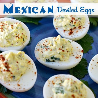Mexican-Inspired Deviled Eggs Fiesta