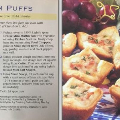 Mini-Ham Puffs