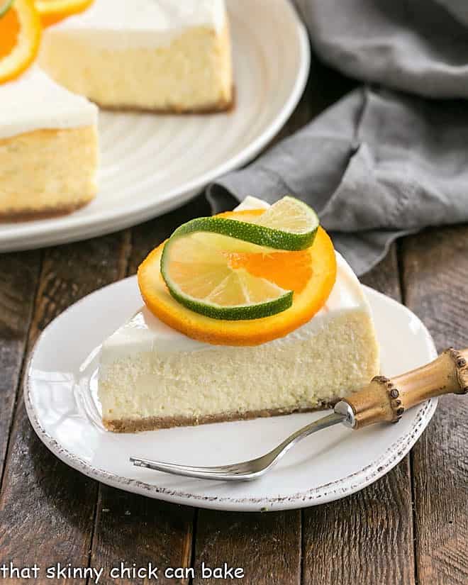 Mini Margarita Cheesecakes