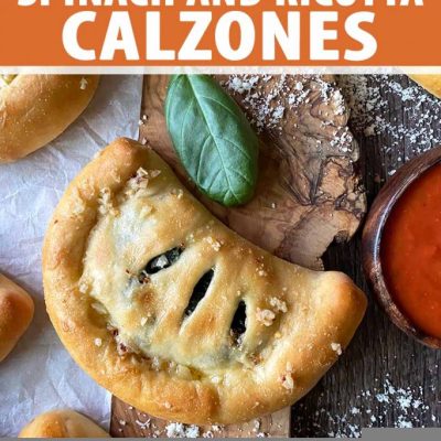 Mini Spinach- Feta Calzone Pockets No