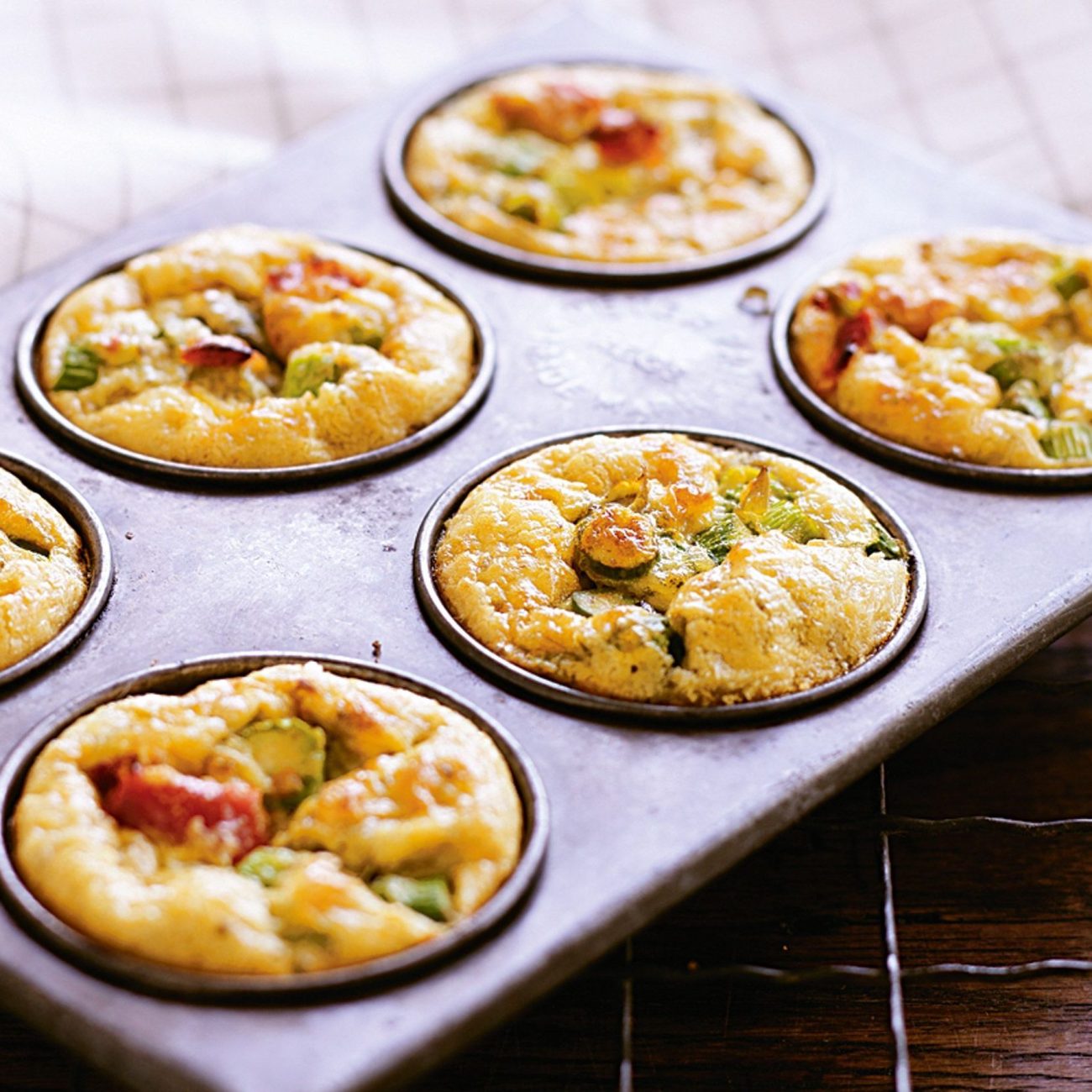 Miniature Mexican Frittatas