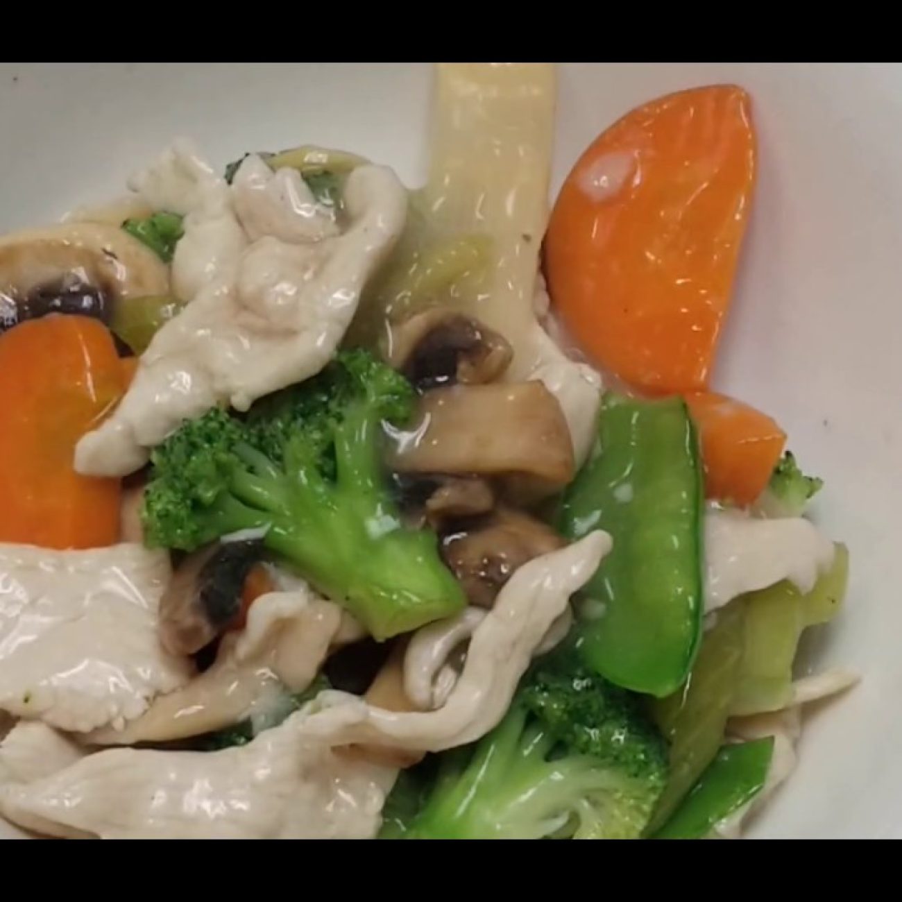 Mixed Veggies In White Sauce