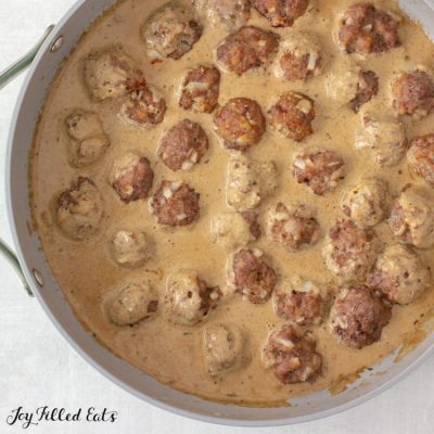 Moms Christmas Swedish Meatballs