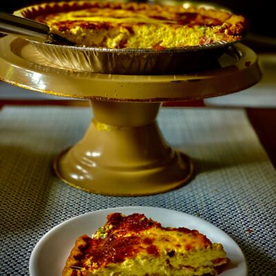 Moms French Cheese Pie - Quiche Lorraine