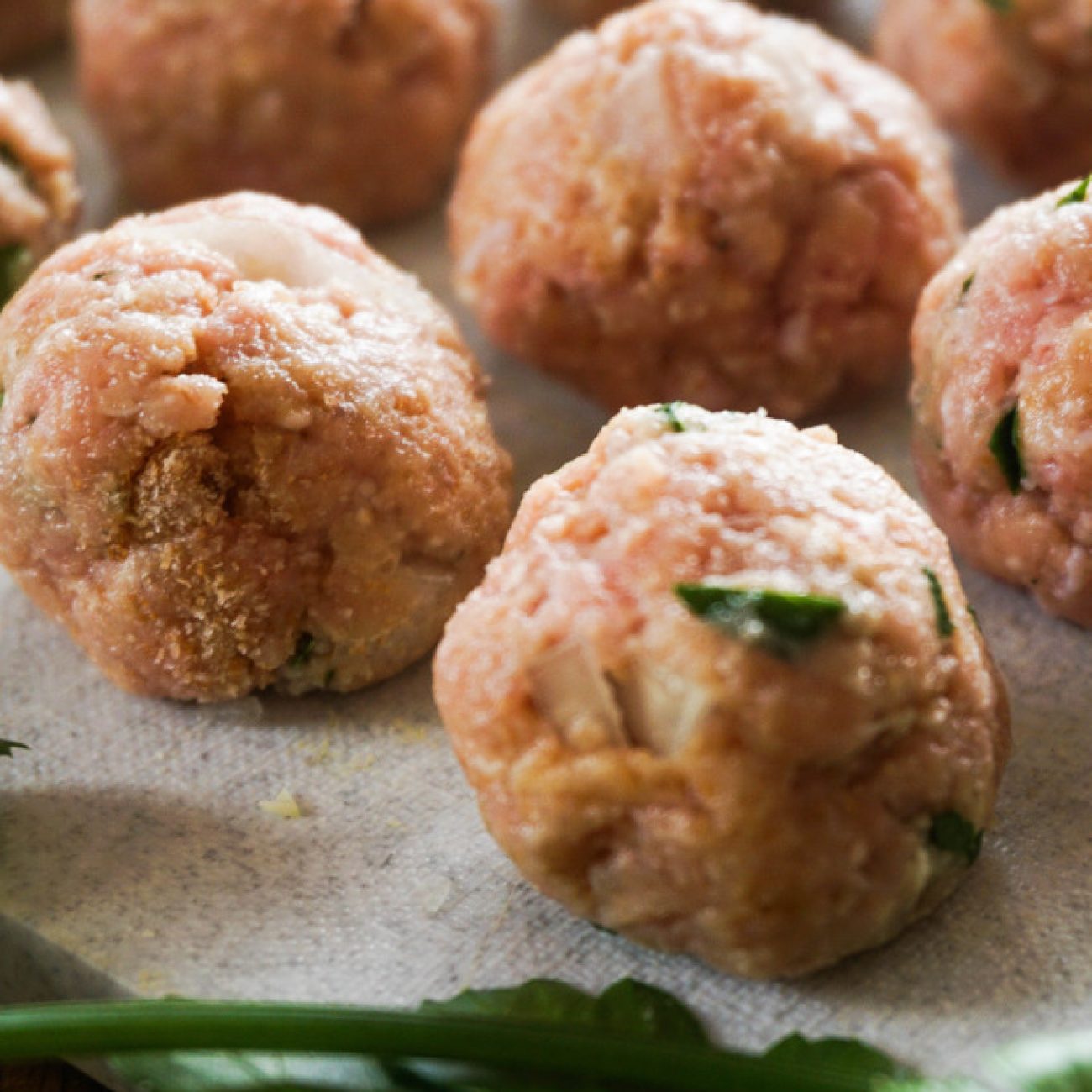 Moms Turkey Tarragon Meatballs