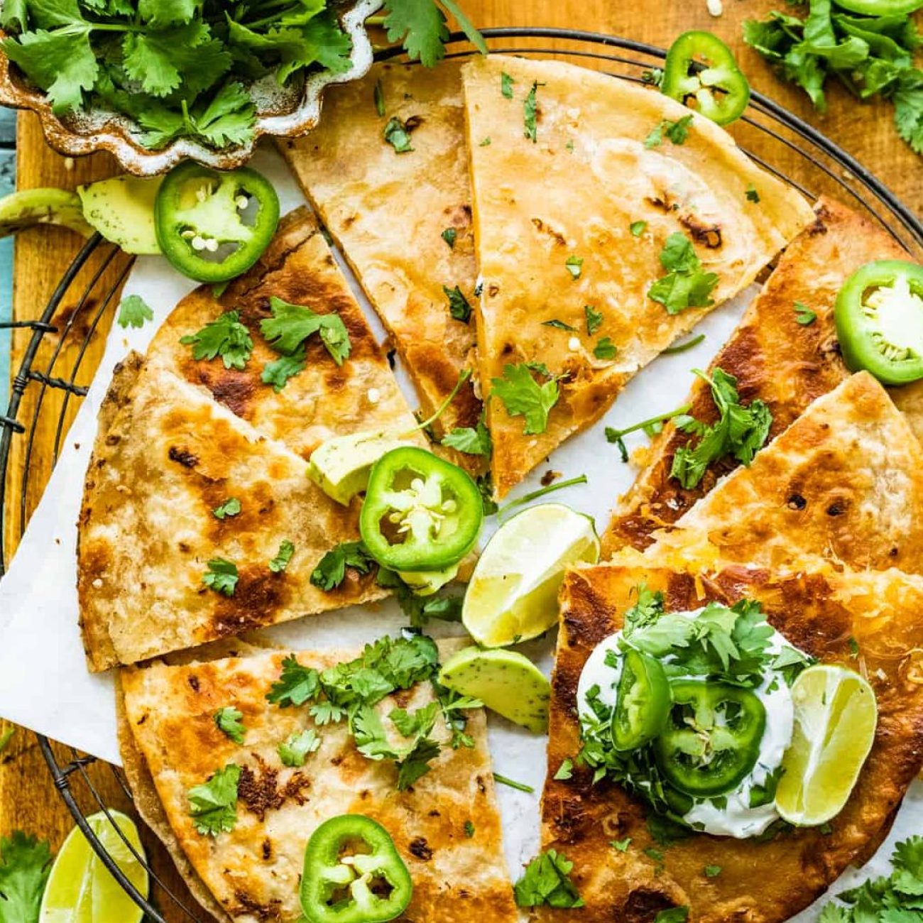More Than Gouda Quesadillas