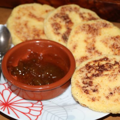 Moroccan Harcha Harsha - Semolina Pan