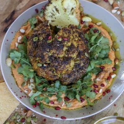 Moroccan Spiced Cauliflower And