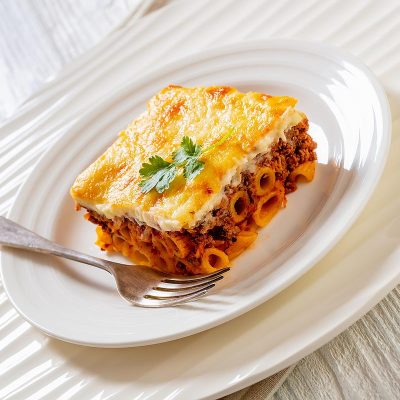 Moroccan- Spiced Pastitsio With Lamb And