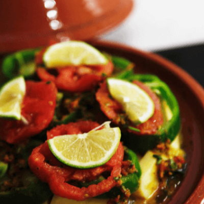 Moroccan-Style Monkfish Tagine Recipe