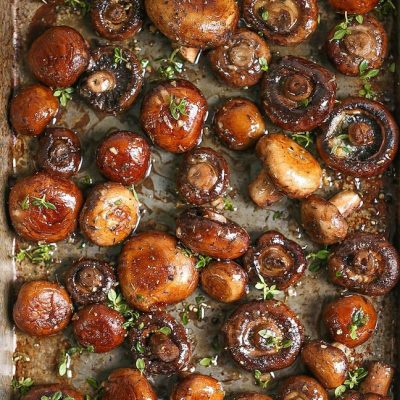Mushrooms With Garlic Butter
