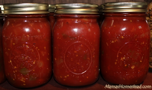 My Salsa For Canning