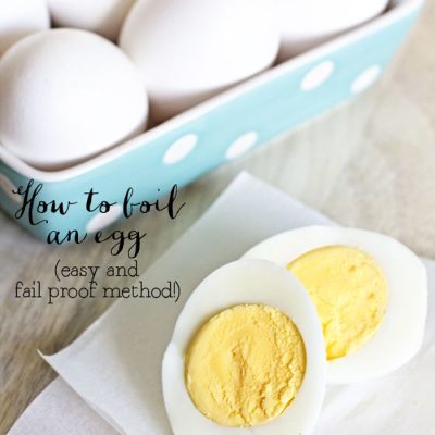 Never Fail Hard- Boiled Eggs