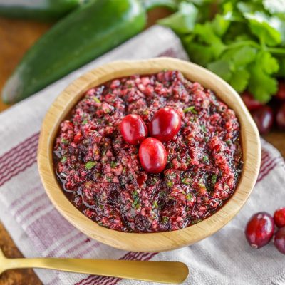 New Orleans Cranberry Salsa