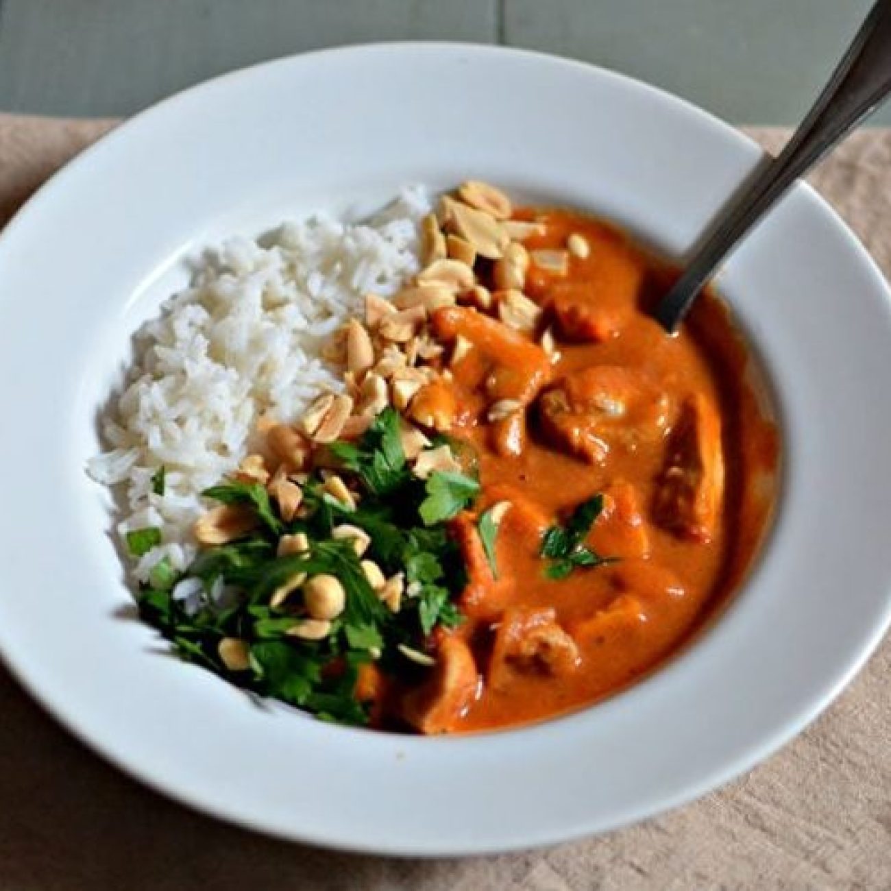 Nketia Fla Peanut Stew With Chicken