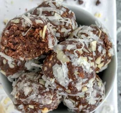 No Bake Almond Bites