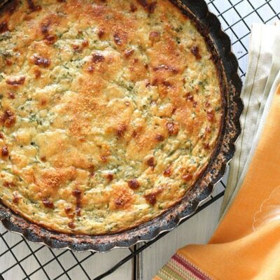 No Crust Zucchini Pie