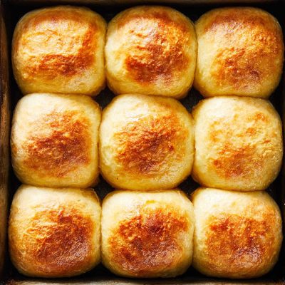 No-Knead Dinner Rolls