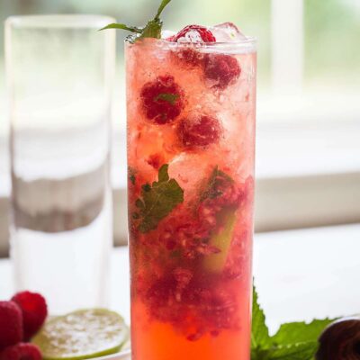 Non-Alcoholic Berry Mojito Mocktail Recipe