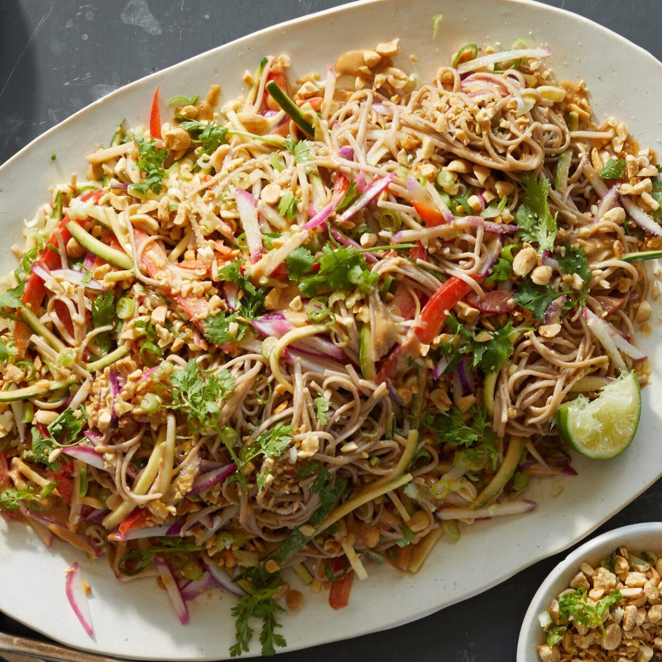 Noodles With Spicy Peanut Sauce