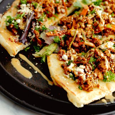 North African Spiced Harissa With Grilled Pita