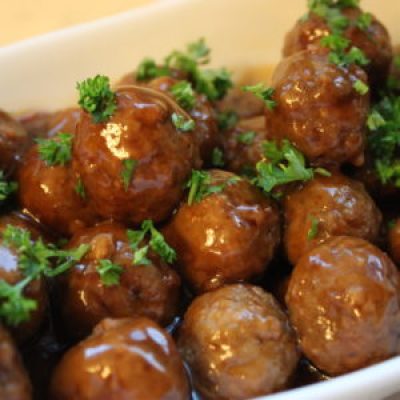 Not Too Sweet &Amp; Sour Meatballs Crock Pot