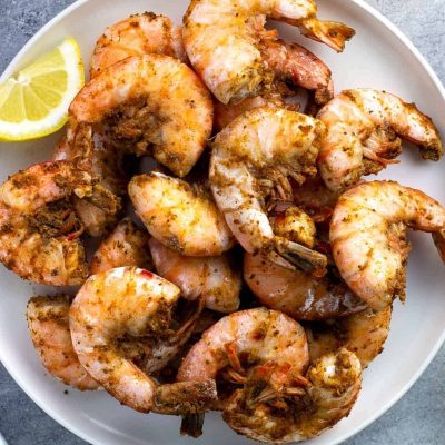 Old Bay Prawns/Shrimp In Wine With A