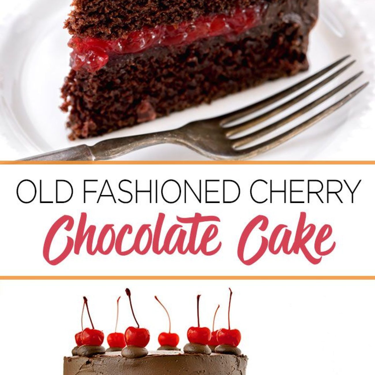 Old Fashioned Chocolate Cake With Glossy