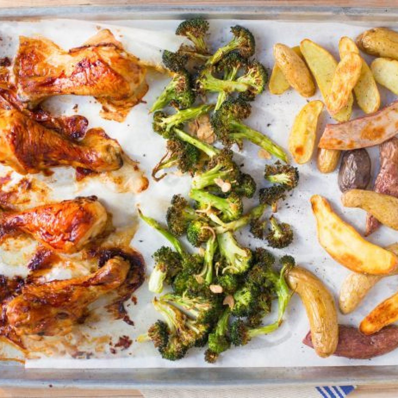 One-Pan Chicken Breast and Broccoli Delight