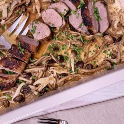 Onion, Mushroom &Amp; Pork Or