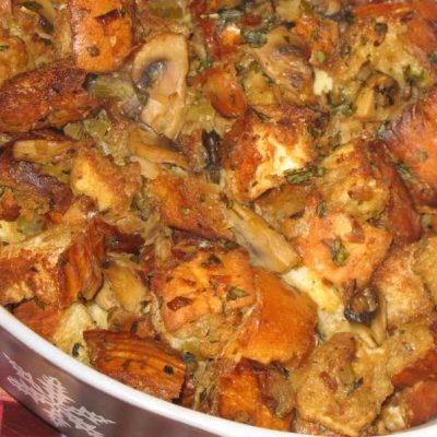 Onion Mushroom Stuffing