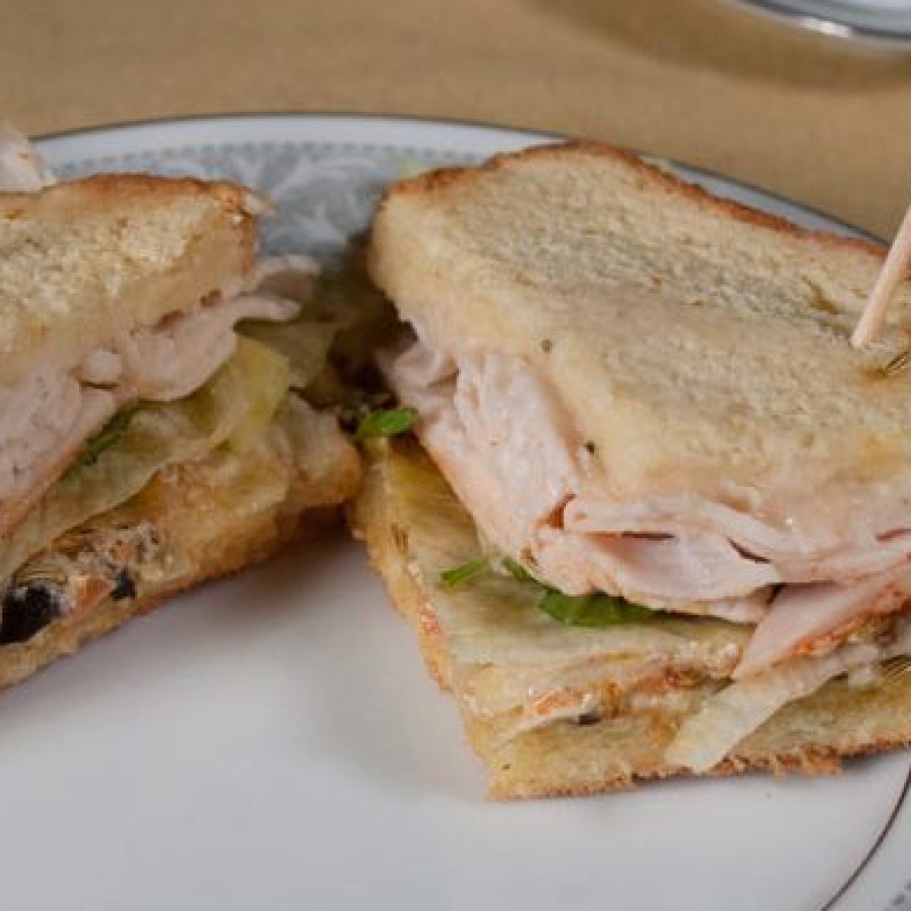 Open-Faced Turkey and Lingonberry Sandwich Delight