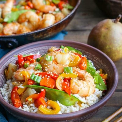 Orange Ginger Shrimp