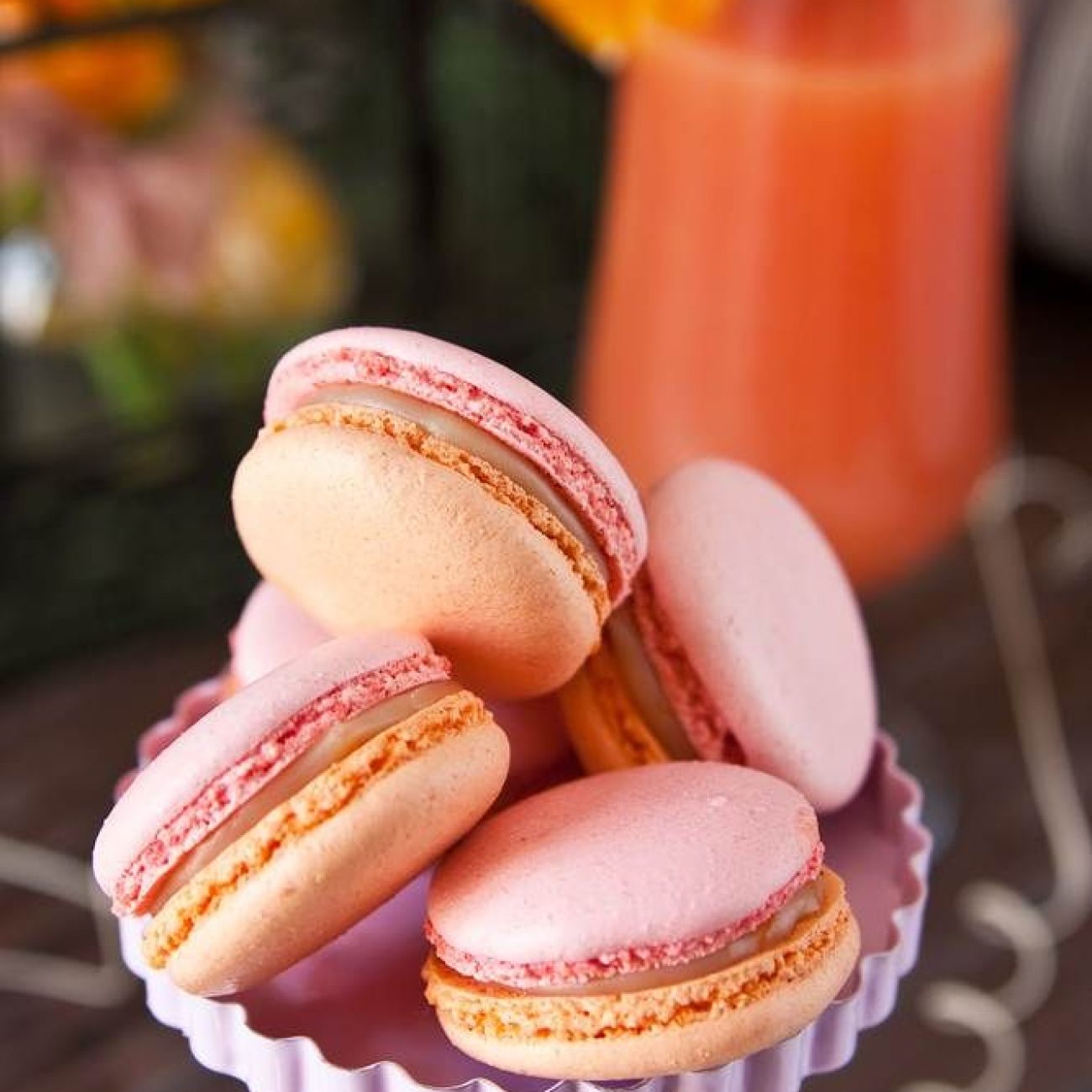 Orange Macaroon Drink