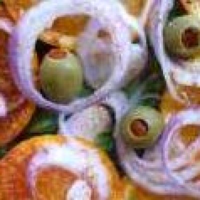 Orange, Onion And Olive Salad Munkaczina