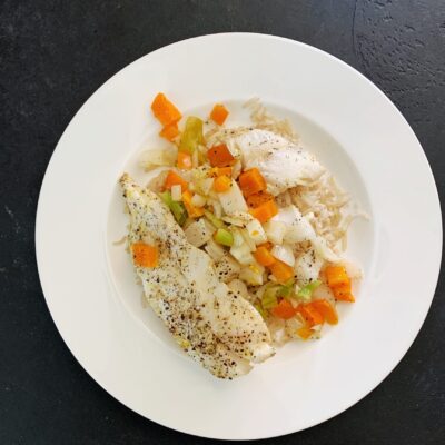 Orange Roughy With Dill Sauce