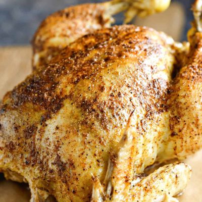 Orange-Teriyaki Injected Rotisserie