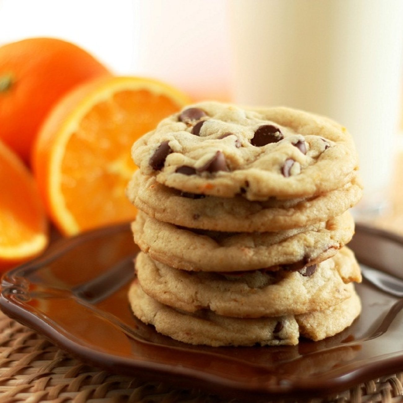 Orange Vanilla Chip Cookies