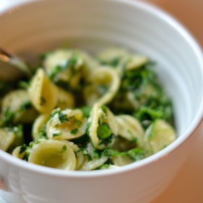 Orecchiette And Arugula Casserole