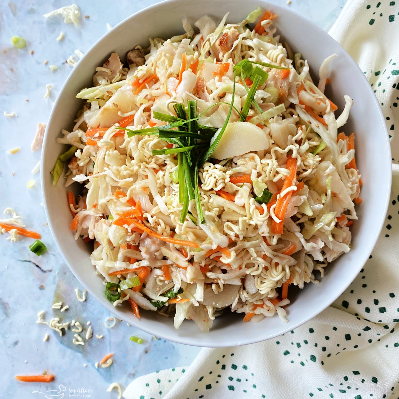 Oriental Cabbage Salad With Chicken