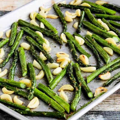 Oven Roasted Asparagus With Garlic