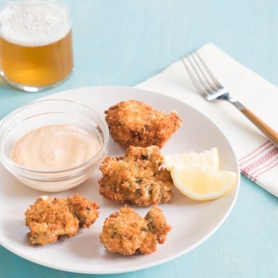 Oysters With Horseradish Cream