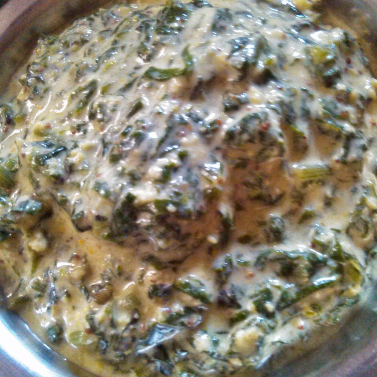 Palak Raita Spinach Curd