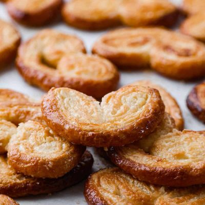 Palmiers French Puff Pastry Cookies