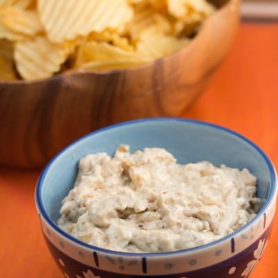 Pan-Fried Onion Dip