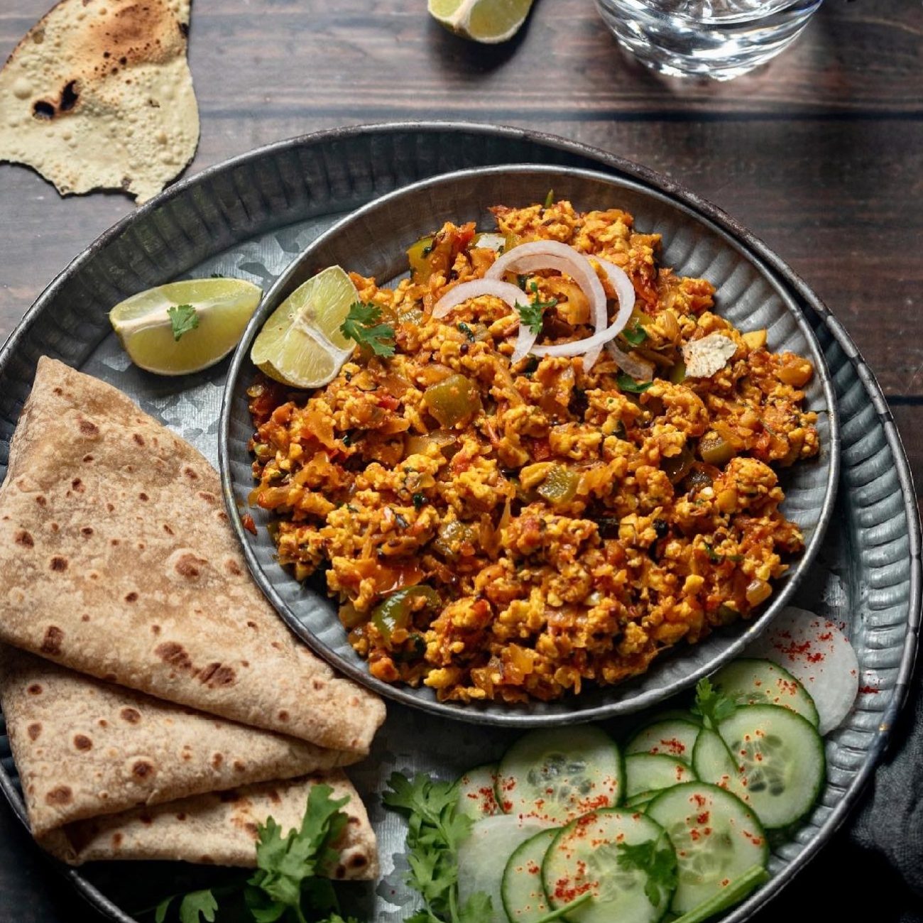 Paneer Bhurji Scrambled Cottage Cheese