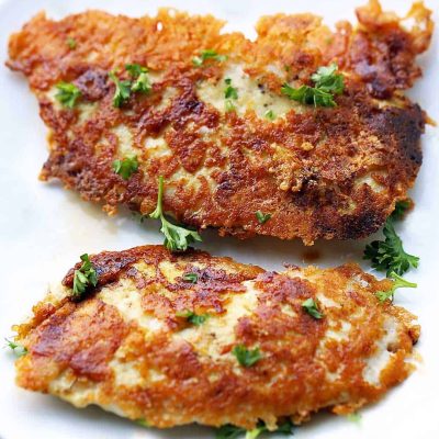Parmesan Almond Chicken