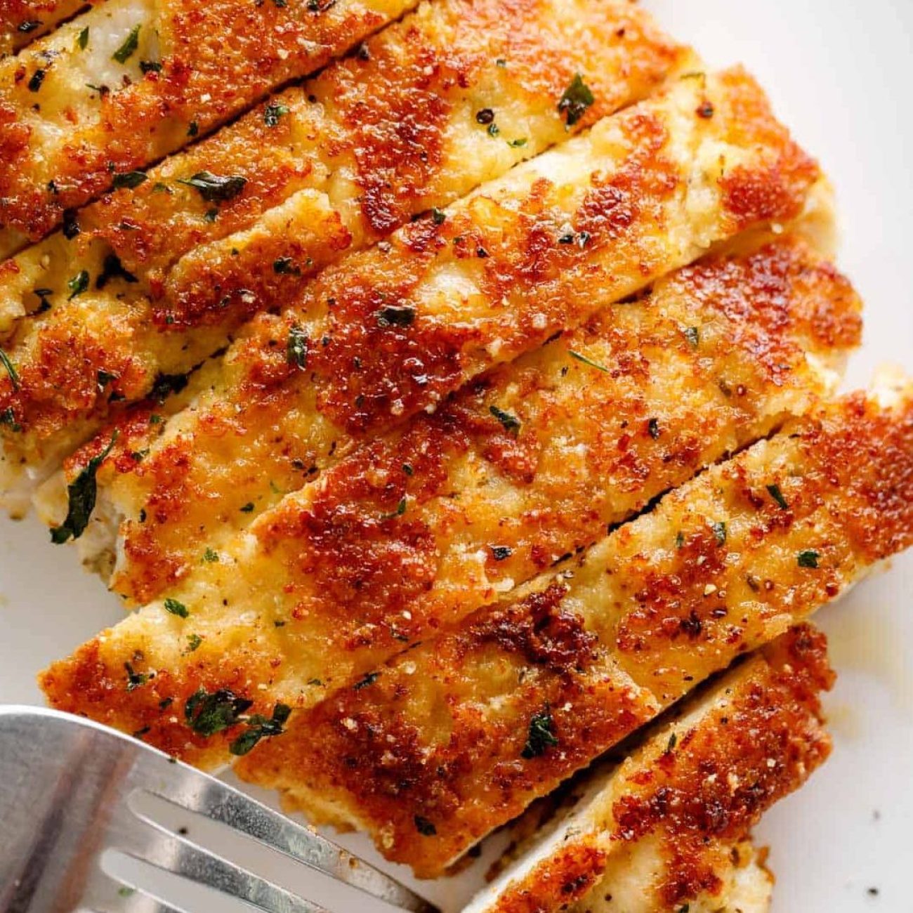 Parmesan Battered Chicken Breast