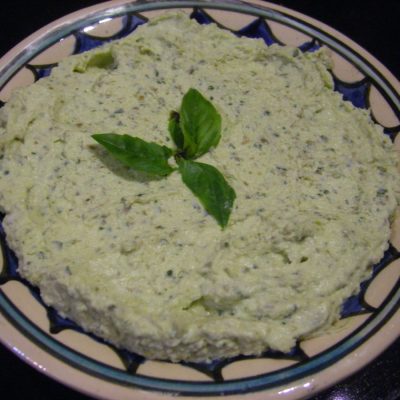 Parmesan, Caper And Basil Spread